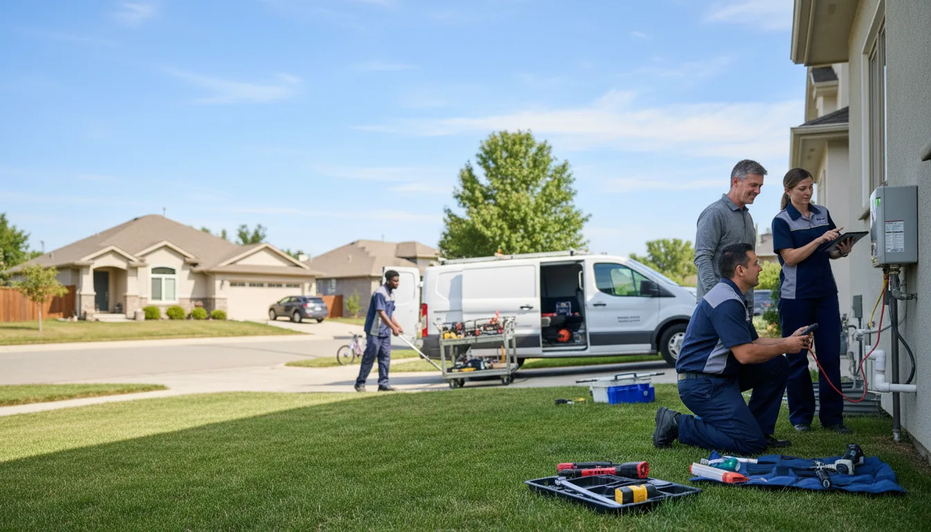 Tankless water heater service in Corinth, ME